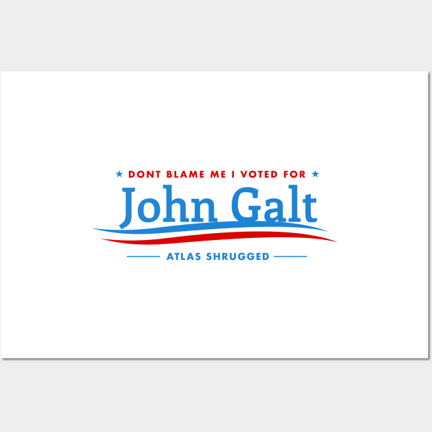 John Galt Wall Art by Woah_Jonny